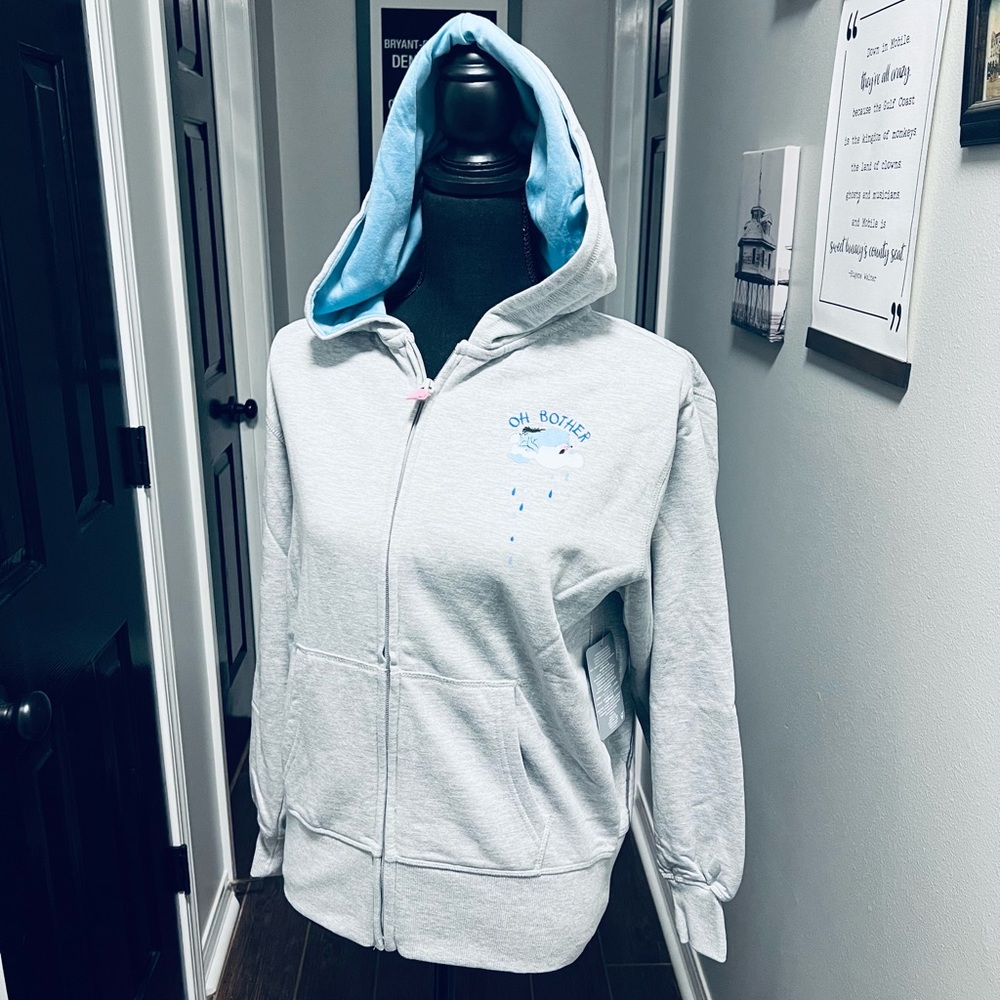 Eeyore Zip Hoodie for Women